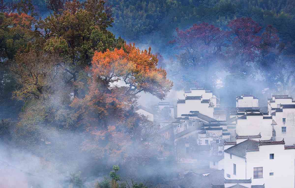 什么時(shí)候去婺源，是醉美秋天？