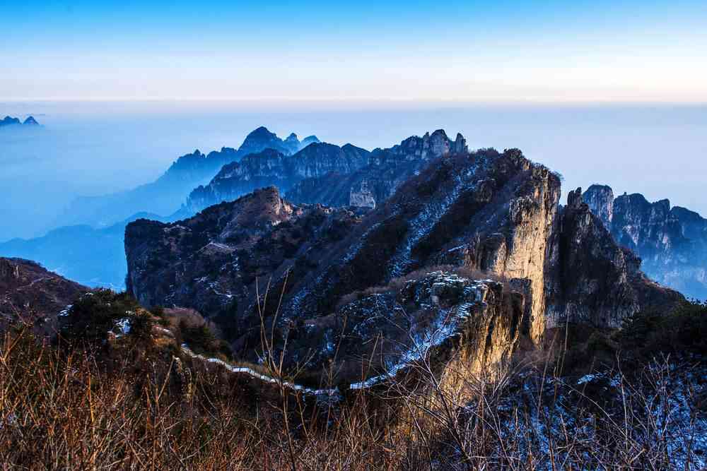 跨越四個省份如巨龍般盤踞在中華大地的太行山