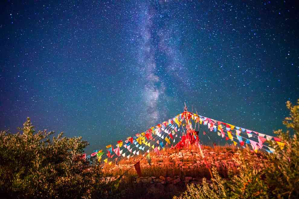 守望夜空中最亮的星——記錄烏蘭布統(tǒng)的璀璨星空