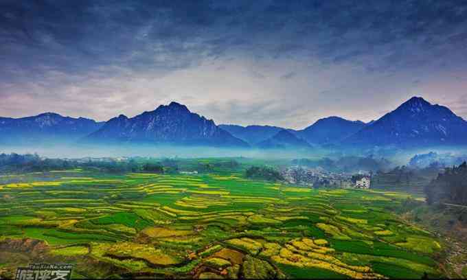 皖南最大的油菜花海觀景臺(tái)，你知道在哪里嗎？